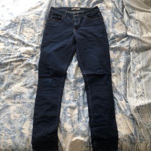 Levi's 721 high rise skinny jeans 29